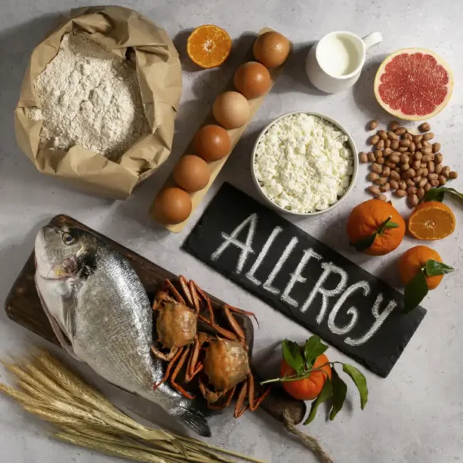 allergens commonly found food