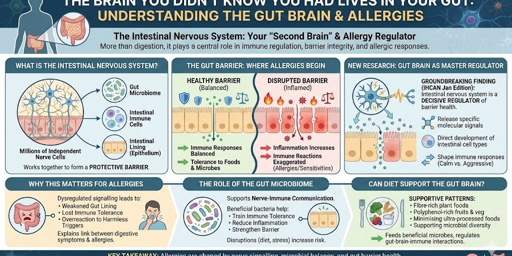 The Gut Brain and Allergies