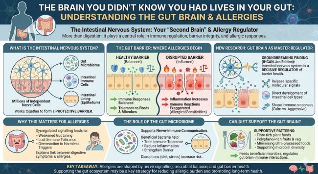 The Gut Brain and Allergies